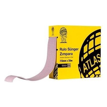 ATLAS RULO SÜNGER ZIMPARA 220 KUM / 25 MT